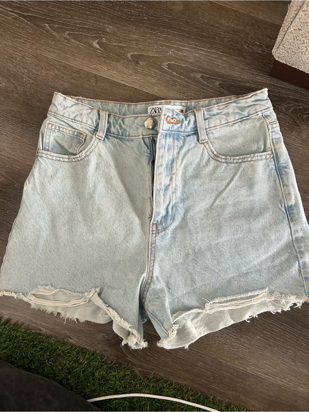 ZARA High Waisted Shorts